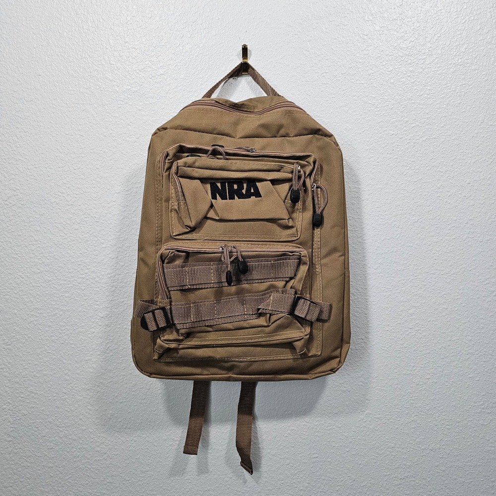 NRA‎ Brown Backpack